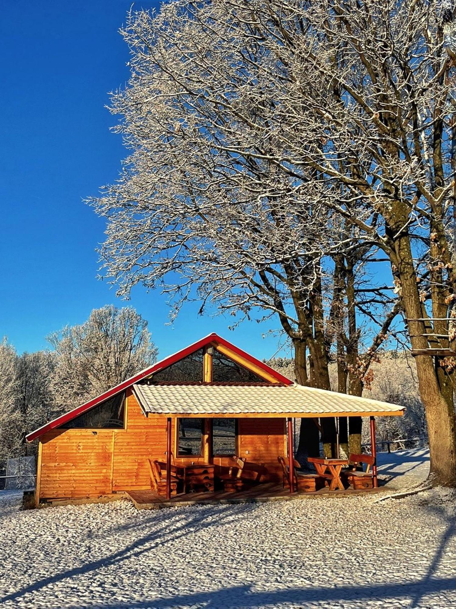 Casuta Din Stejari-Transalpina Villa Novaci-Străini Eksteriør billede